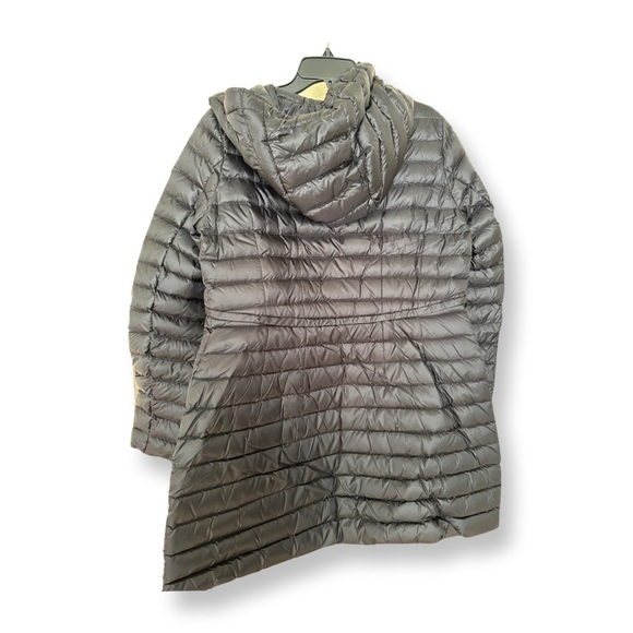 Moncler - Barbel Fit & Flare Hooded Down Parka, Black (Size 4/L) - Picture 7 of 13